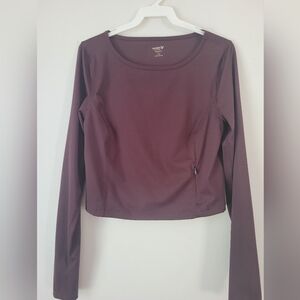 Old Navy Active Power Soft Go-Dry crop top blouse size S